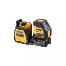 DEWALT Akku-Kreuzlinienlaser 12-18 V (grün) (1 x 2,0 Ah Akku + Ladegerät) DCE088D1G18
