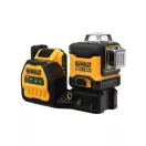 DEWALT Akku-Kreuzlinienlaser 12-18 V (grün) (1 x 2,0 Ah Akku + Ladegerät) DCE089D1G18