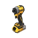 DEWALT Akku-Schlagschrauber 18 V ohne Kohlebürste (2 x 2,0 Ah Akku + Ladegerät + TSTAK) DCF850D2T