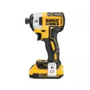 DEWALT Akku-Schlagschrauber 18 V bürstenlos 205 Nm (2 x 2,0 Ah Akku + Ladegerät) DCF887D2
