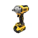 DEWALT Akku-Schlagschrauber 18 V ohne Kohlebürste (2 x 5,0 Ah Akku + Ladegerät + TSTAK) DCF891P2T