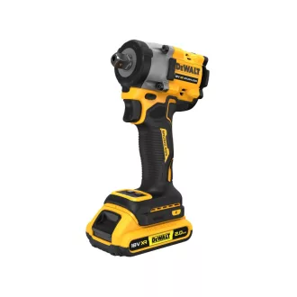   DEWALT Akku-Schlagschrauber 18 V 1/2" 406 Nm (2 x 2,0 Ah Akku + Ladegerät + TSTAK) DCF922D2T