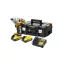 DEWALT Akku-Schlagschrauber 18 V 1/2" 1626/2372 Nm (2 x 5,0 Akku + Ladegerät) im TSTAK Koffer