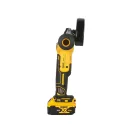 DEWALT Akku-Winkelschleifer 125 mm 18 V ohne Kohlebürste (3 x 5,0 Ah Akku + Ladegerät + TSTAK) DCG405P