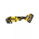 DEWALT Akku-Winkelschleifer 125 mm 18 V ohne Kohlebürste (2 x 6,0 Ah Akku + Ladegerät) DCG418T2