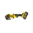 DEWALT Akku-Winkelschleifer 125 mm 18 V ohne Kohlebürste (2 x 9,0 Ah Akku + Ladegerät) DCG418X2