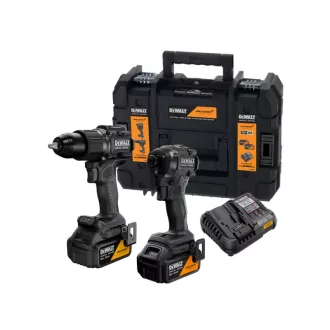  DEWALT/McLaren Akku-Powerpaket 18 V (DCD86M + DCF86M + TSTAK + 2 x 5,0 Ah Akku + Ladegerät)