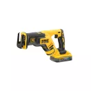 DEWALT Akku-Säbelsäge 18 V, ohne Akku (2 x 5,0 Ah Power Stack Akku + Ladegerät + TSTAK)