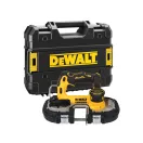 DEWALT Akku-Bandsäge 18 V ohne Kohlebürste (ohne Akku + Ladegerät, TSTAK) DCS377NT