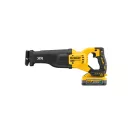 DEWALT Akku-Säbelsäge 18 V (2 x 5,0 Ah PowerStack Akku + Ladegerät) im TSTAK Koffer