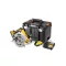 DEWALT Akku Kreissäge 18 V ohne Bürsten 184 mm (2 x 5,0 Ah Power Stack Akku + Ladegerät + TSTAK)