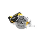 DEWALT Akku-Kreissäge 18 V ohne Kohlebürste (2 x 5,0 Ah Akkus + Ladegerät) DCS570P2