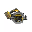 DEWALT Akku-Kreissäge 18 V ohne Kohlebürste (2 x 9,0 Ah Akkus + Ladegerät) DCS578X2