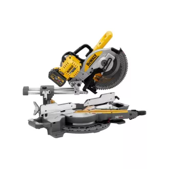   DEWALT Akku-Gehrungssäge 18 V (2 x 6,0 Ah Akkus + Ladegerät) DCS727T2