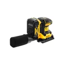 DEWALT Akku-Exzenterschleifer 18 V ohne Kohlebürste (2 x 5,0 Ah Akku + Ladegerät) DCW200P2