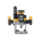 DEWALT Akku-Oberfräse 18 V 12 mm (2 x 5,0 Ah Power Stack Akku + Ladegerät + TSTAK)