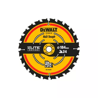 DEWALT EXTREME Sägeblatt für Holz 184 x 16 x 1,65 mm / 24T