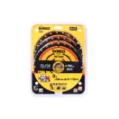 DEWALT EXTREME Sägeblatt für Holz 190 x 30 x 1,65 mm / 24T (3 Stück)