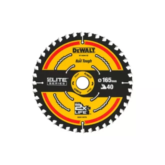 DEWALT ELITE Sägeblatt für Holz 165 x 20 x 1,65 mm / 40T