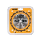 DEWALT CONSTRUCTION Sägeblatt für genageltes Holz 160 x 20 x 2,4 mm / 18 Zähne