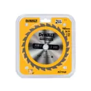 DEWALT CONSTRUCTION Sägeblatt mit Nägeln für Holz 165 x 20 x 1,8 mm / 24 Zähne