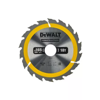   DEWALT CONSTRUCTION Sägeblatt für genageltes Holz 165 x 30 x 2,4 mm / 18 Zähne