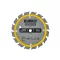 DEWALT CONSTRUCTION Sägeblatt für genageltes Holz 136 x 10 x 1,86 mm / 16 Zähne