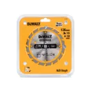 DEWALT CONSTRUCTION Sägeblatt für genageltes Holz 136 x 10 x 1,86 mm / 16 Zähne