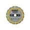 DEWALT CONSTRUCTION Sägeblatt für genageltes Holz 165 x 20 x 1,86 mm / 16 Zähne