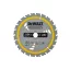 DEWALT CONSTRUCTION Sägeblatt für genageltes Holz 184 x 20 x 1,79 mm / 24 Zähne