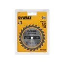 DEWALT CONSTRUCTION Sägeblatt für genageltes Holz 115 x 9,5 x 1,5 mm / 24 Zähne