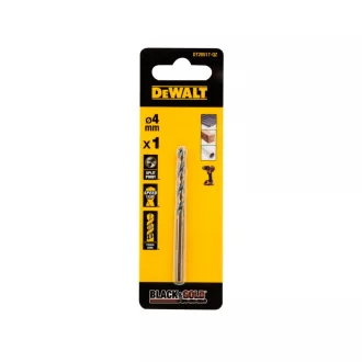 DEWALT BLACK & GOLD Spiralbohrer 4,0 x 75/43 mm HSS