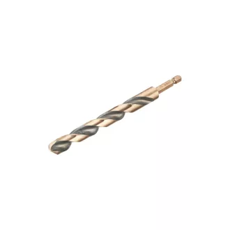   DEWALT BLACK & GOLD Spiralbohrer 12,0 x 145/107 mm HSS mit 1/4" HEX-Aufnahme