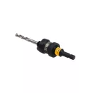 DEWALT RAPID LOAD Zentrieradapter für Lochsägen Multi Material mit Bohrer (14 - 30 mm)
