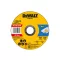 DEWALT Schneidscheibe für Metall 125 x 1,0 x 22,2 mm inox WA60TBF in Metallbox (10 Stück)