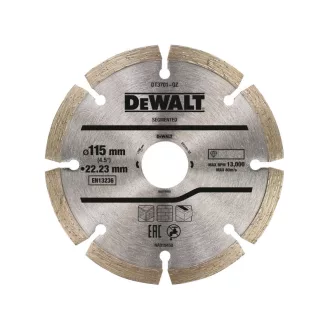   DEWALT Diamant-Trennscheibe Universal 115 x 2,1 x 7,0 x 22,2 mm segmentiert