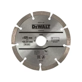   DEWALT Diamant-Trennscheibe universell 125 x 2,2 x 7,0 x 22,2 mm segmentiert