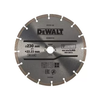   DEWALT Diamant-Trennscheibe universell 230 x 2,4 x 7,0 x 22,2 mm segmentiert