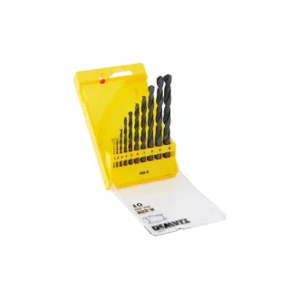   DEWALT Schlangenbohrer-Set 10-teilig HSS-R DIN 338 (1,0 - 10 mm)