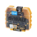 DEWALT Flextorq Bit-Spitze PZ2 x 25 mm im Tough Case (25 Stück)