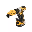 DEWALT Blechschneider-Adapter mit 360° drehbarem Kopf für akkubetriebene Geräte mit 1/4" Aufnahme