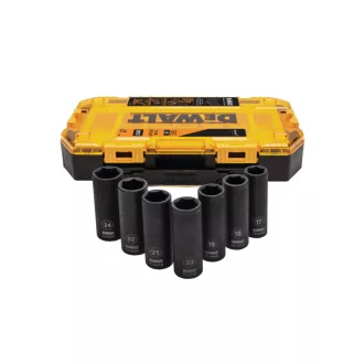   DEWALT/McLaren Maschinen-Langsteckschlüsselsatz 7-teilig 1/2" (17-24 mm)