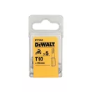 DEWALT Bitspitze T10 x 25 mm (5 Stück)