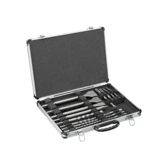   DEWALT Steinbohrer- und Meißel-Set 15-teilig im Koffer SDS-Plus