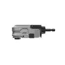 DEWALT Flextorq Winkel-Schraubendreher-Adapter mit LED-Beleuchtung 1/4" Sechskant (mit USB-Kabel)
