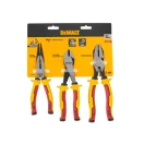 DEWALT Zangenset 3-teilig isoliert bis 1000 V (lasergehärtet)