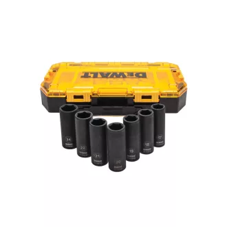   DEWALT Machine langer Steckschlüsselsatz 7-teilig 1/2" (17-24 mm)