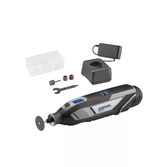   DREMEL Akku-Multifunktionswerkzeug + 5-teiliges Zubehörset 8240-5 (1 x 2,0 Ah Akku + Ladegerät)