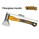 INGCO Axt 1000 g mit Glasfaserstiel