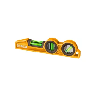 INGCO Mini-Wasserwaage 225 mm mit 3 Libellen
